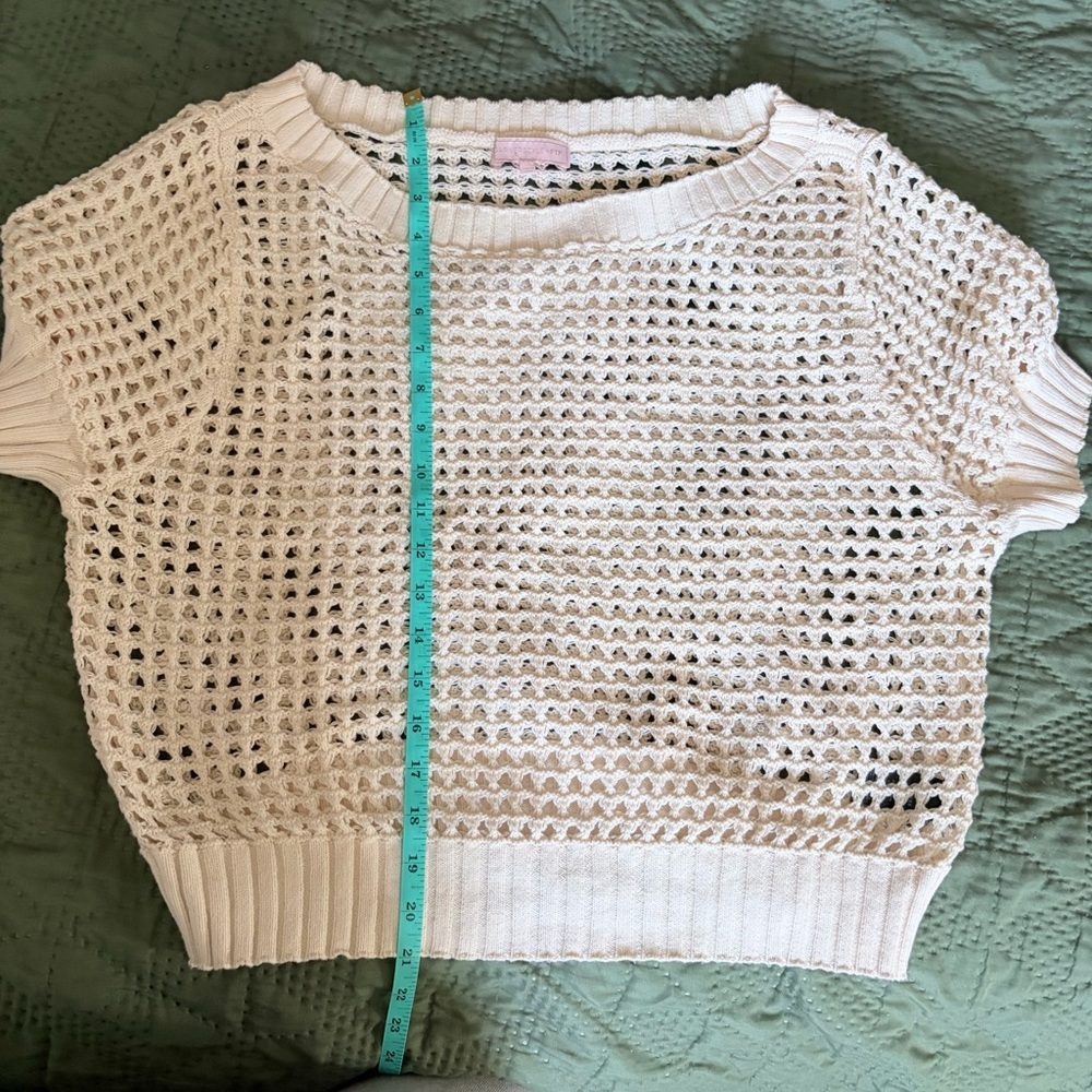 GARNERSTYLE X FTF CROCHET BOHO TOP 2X Plus Size - Picture 7 of 7